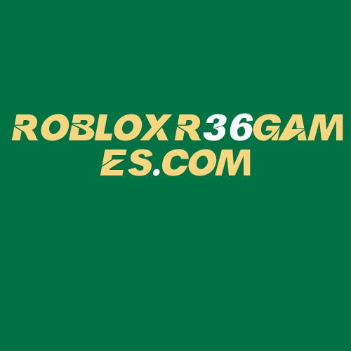 Logo da ROBLOXR36GAMES